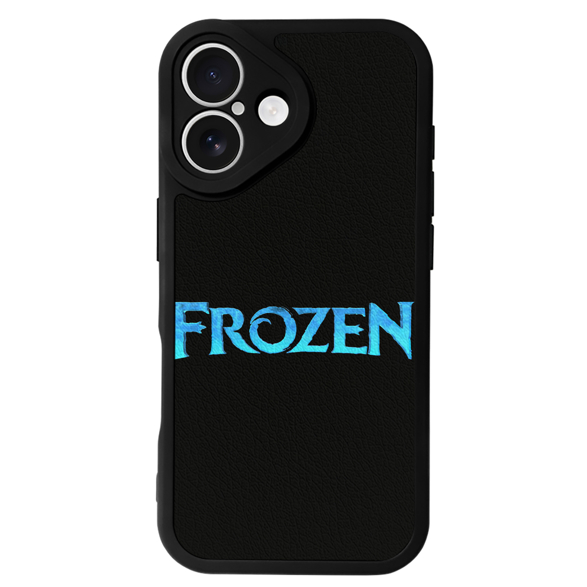 （画像用） アナと雪の女王 アンナ エルサ Frozen Anna Elsa 【iPhone 16シリーズ対応】シリコンスマホケース（レザー調） 材質：シリコン